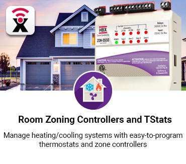 Room Zoning Controllers and TStats