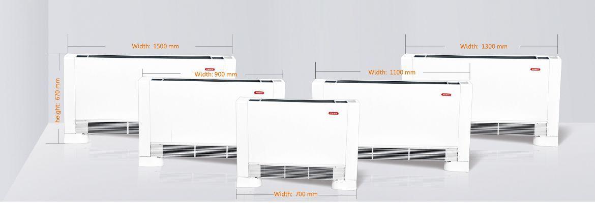 Sizes Heatpump Fan Coils